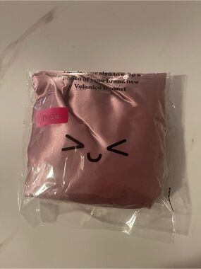 Velancio Rose Pink Satin Hair Bonnet
